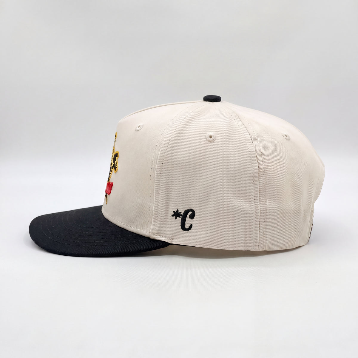 THE HIGH DESERT SNAPBACK - BONE/BLACK