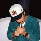 THE HIGH DESERT SNAPBACK - BONE/BLACK