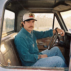 THE HIGH DESERT SNAPBACK - BONE/BLACK