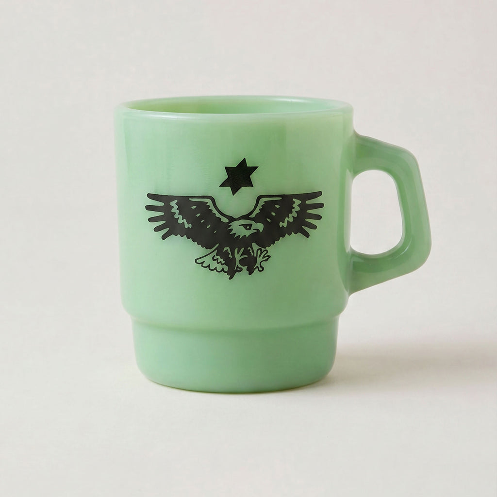 COWBOY GLASS MUG - DUST PINE