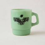 COWBOY GLASS MUG - DUST PINE