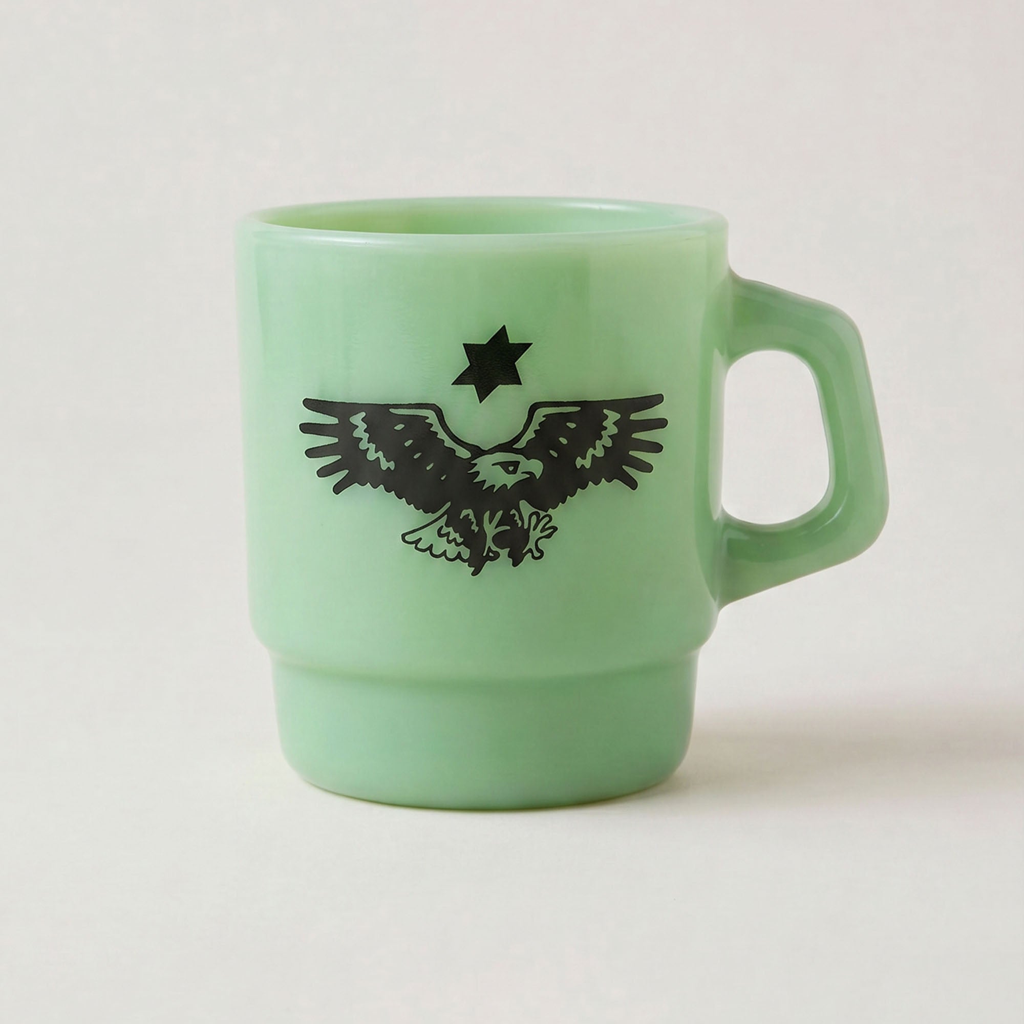 COWBOY GLASS MUG - DUST PINE