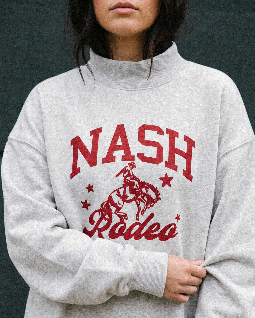 NASH RODEO MOCKNECK
